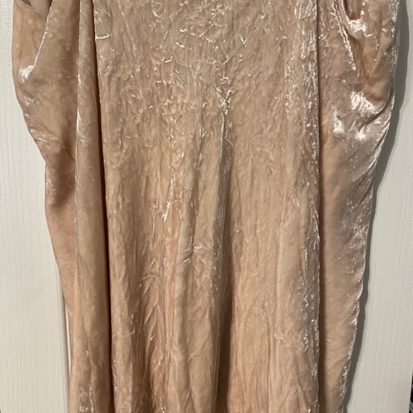 Theory large Champagne Draped Tank with tags - Picture 3 of 3